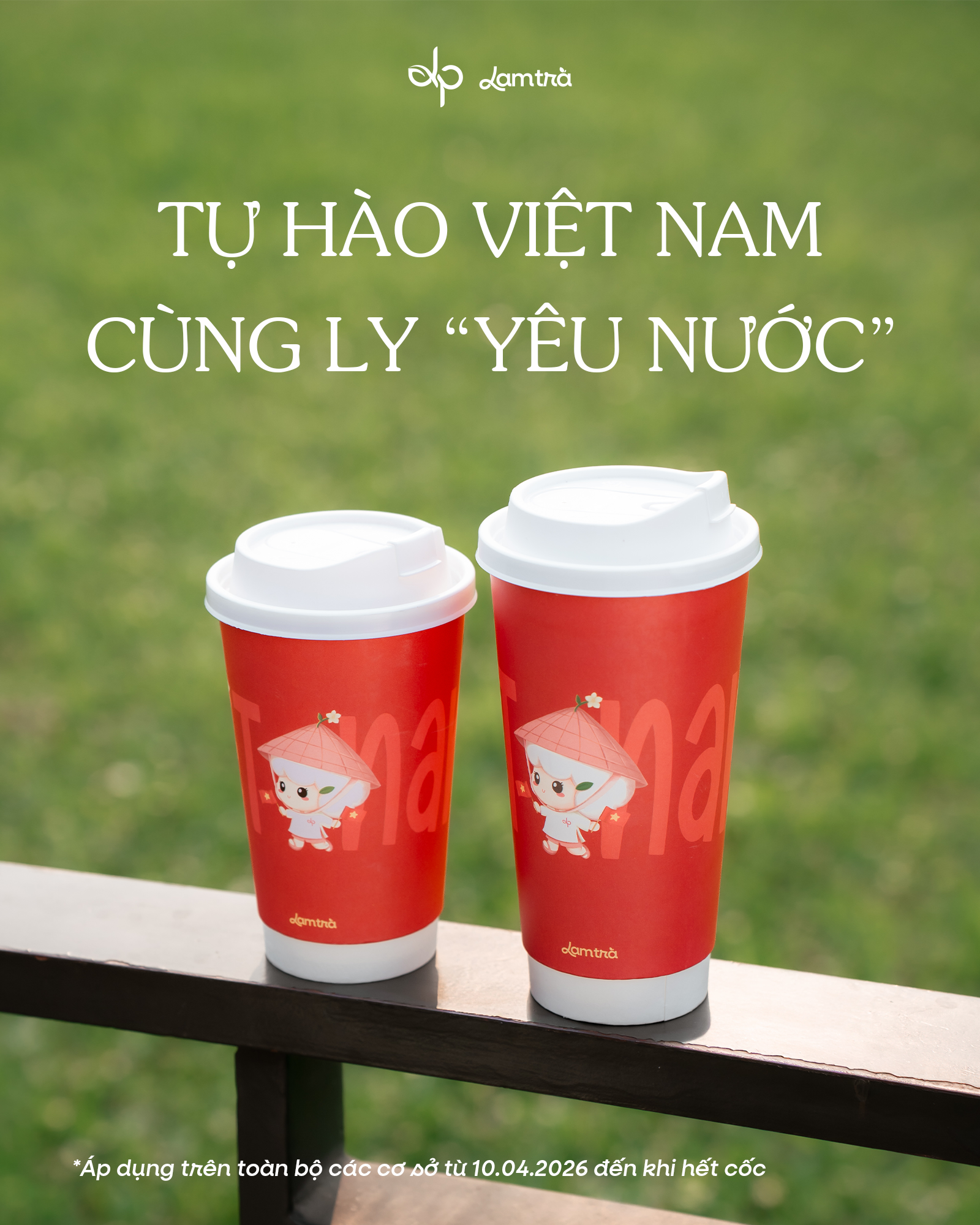 RA MẮT LY “YÊU NƯỚC”